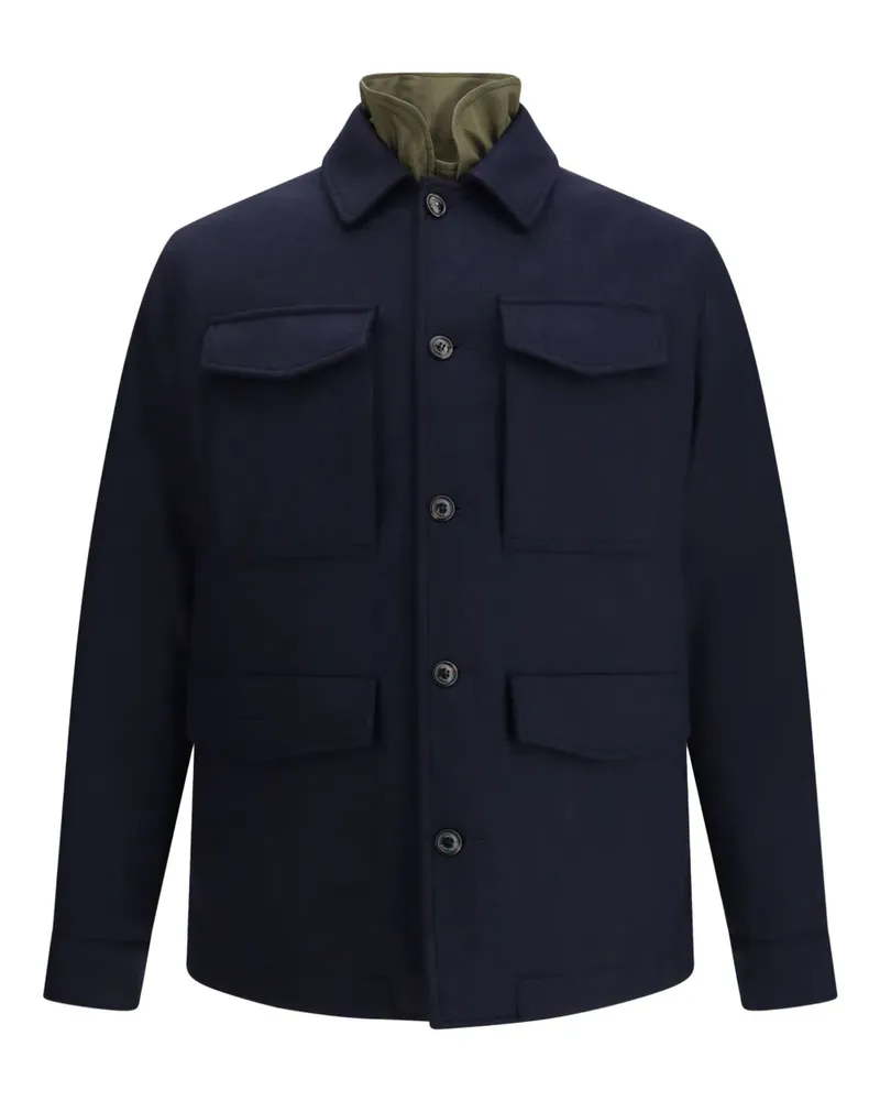 Valstar Jacke mit Klappentasche - Blau Blau