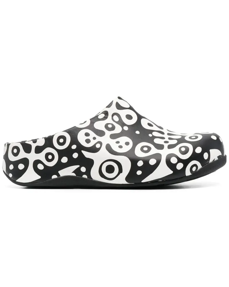 10 Corso Como x Fitflop SHUV Clogs - Schwarz Schwarz