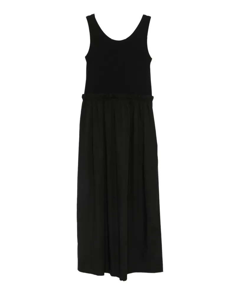 Alpha Studio sleeveless midi dress - Schwarz Schwarz