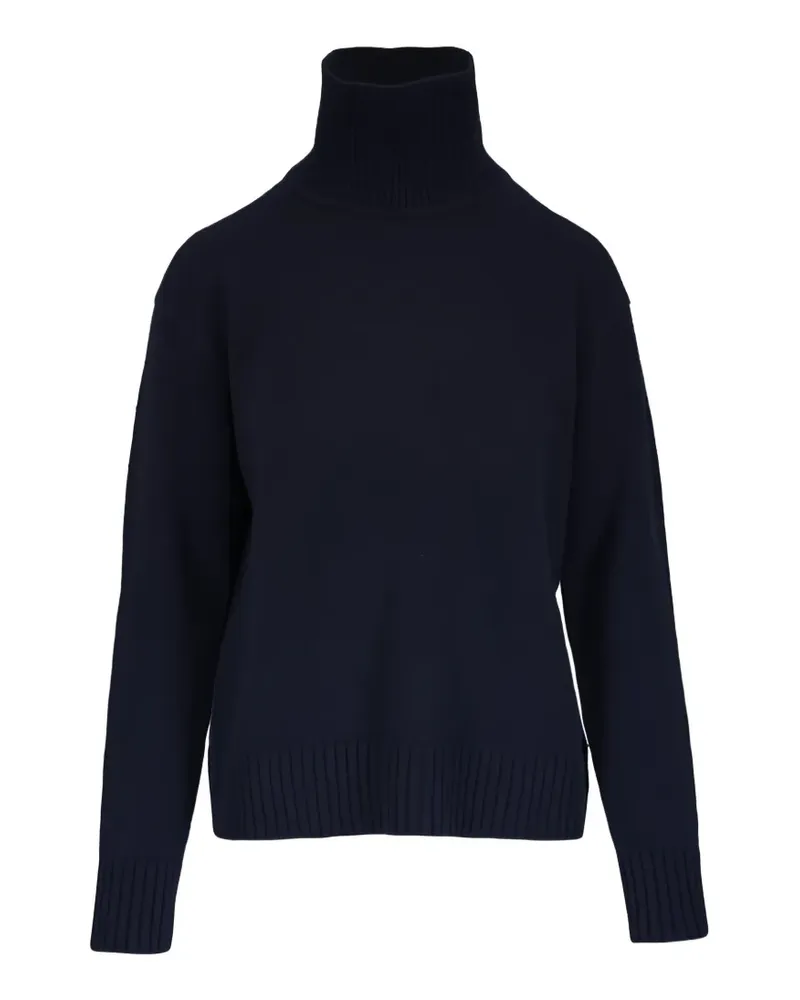 TWP Grown On Rollkragenpullover - Blau Blau