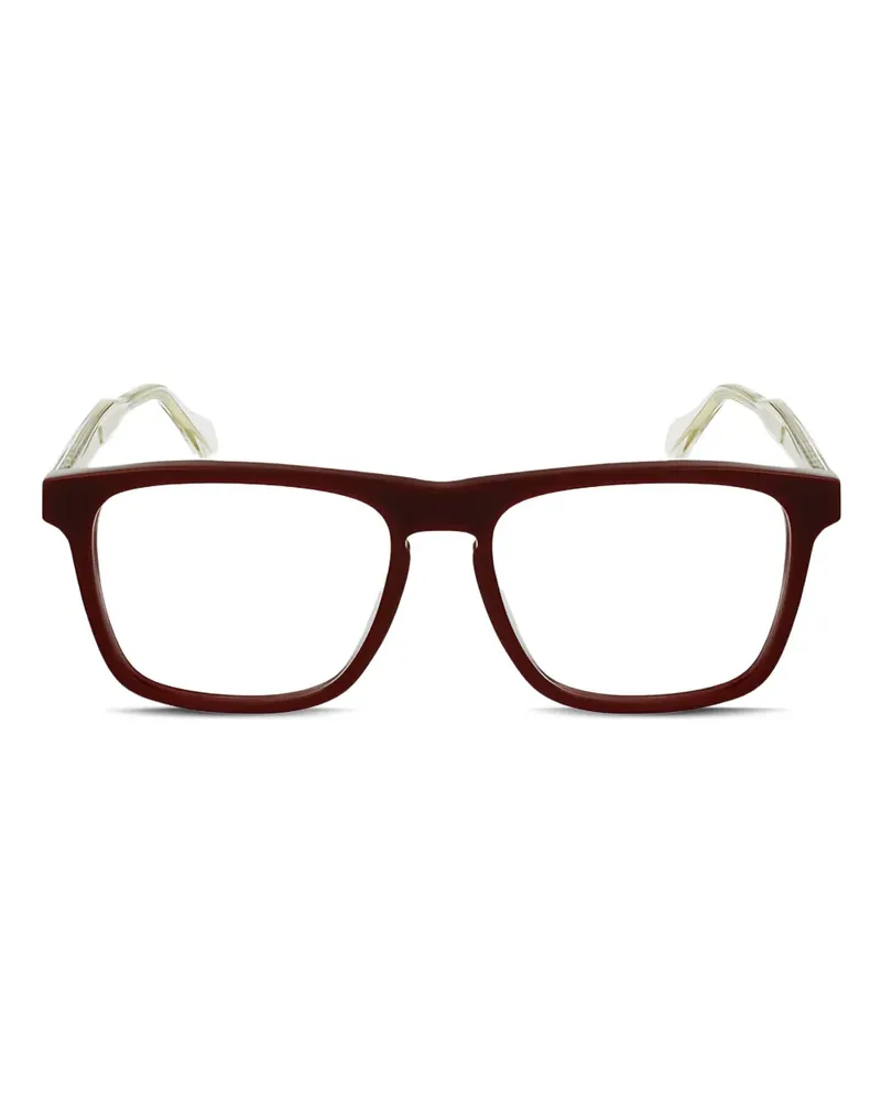Gucci Eckige Sonnenbrille - Braun Braun