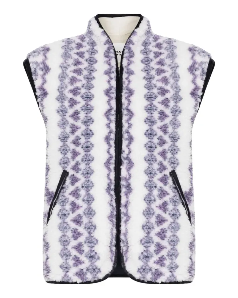 Isabel Marant sleeveless gilet - Weiß Weiß