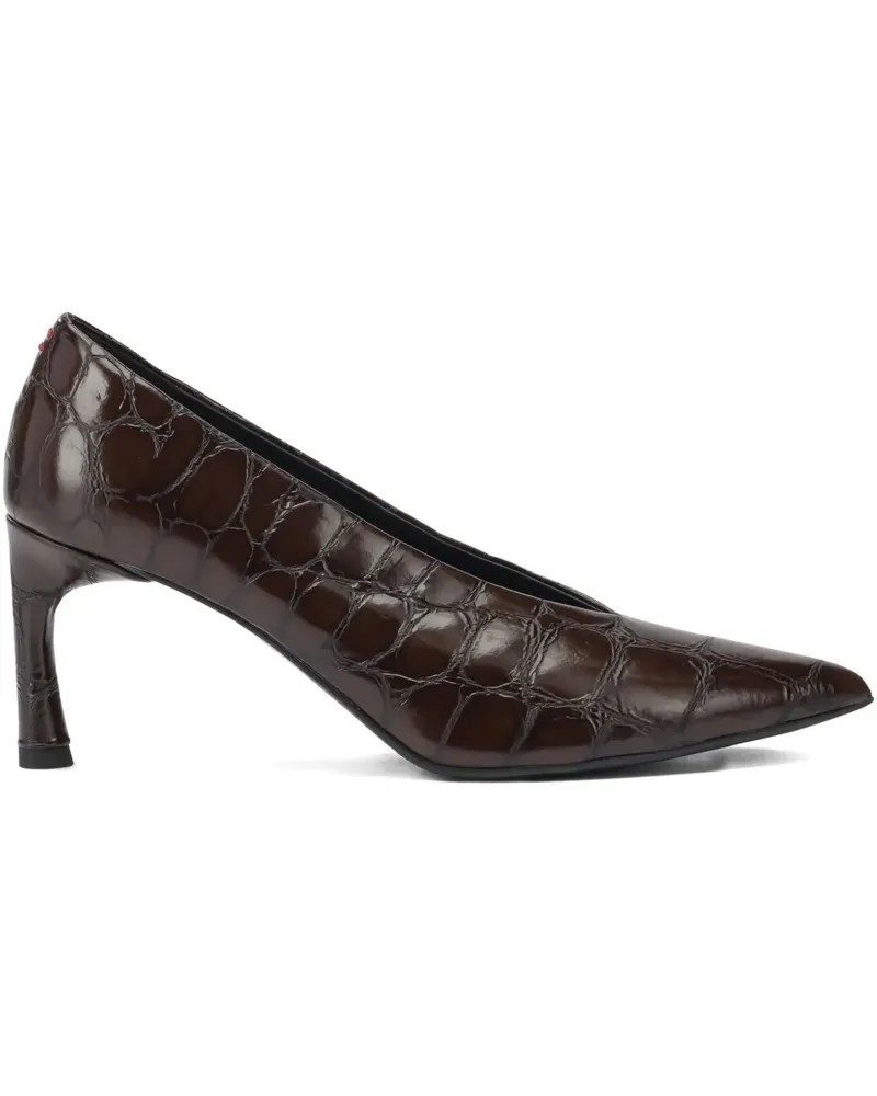 HALMANERA Pumps mit spitzer Kappe - Braun Braun