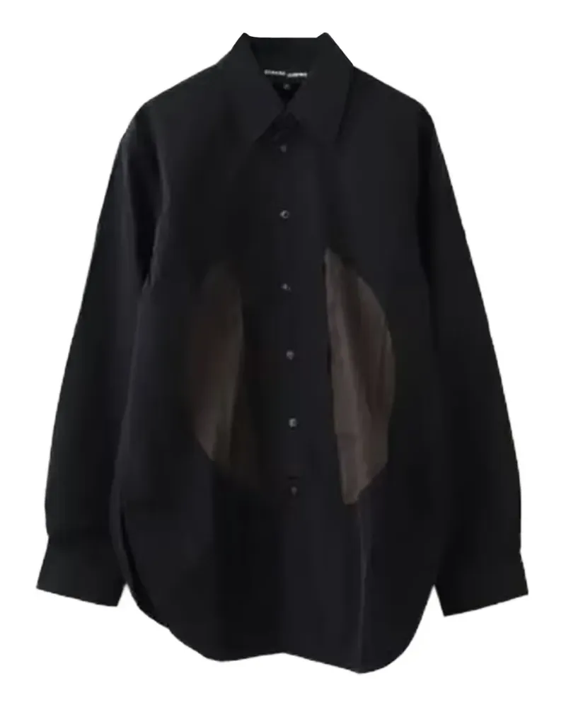 Edward Cuming Wet Lung Hemdjacke - Schwarz Schwarz