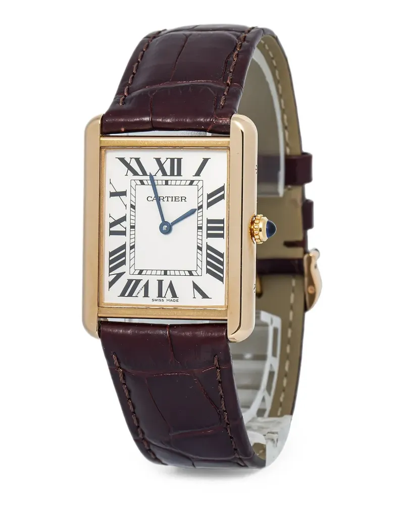 Cartier Tank Solo Armbanduhr 26mm - Weiß Weiß