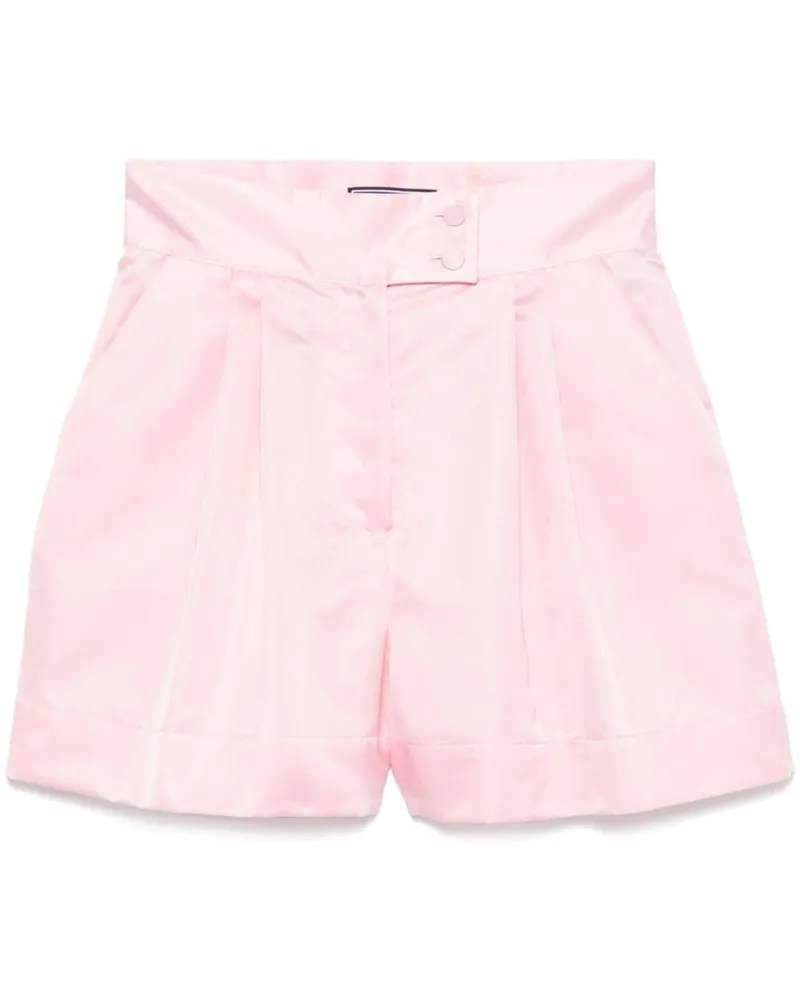 STYLAND Shorts aus Taft - Rosa Rosa
