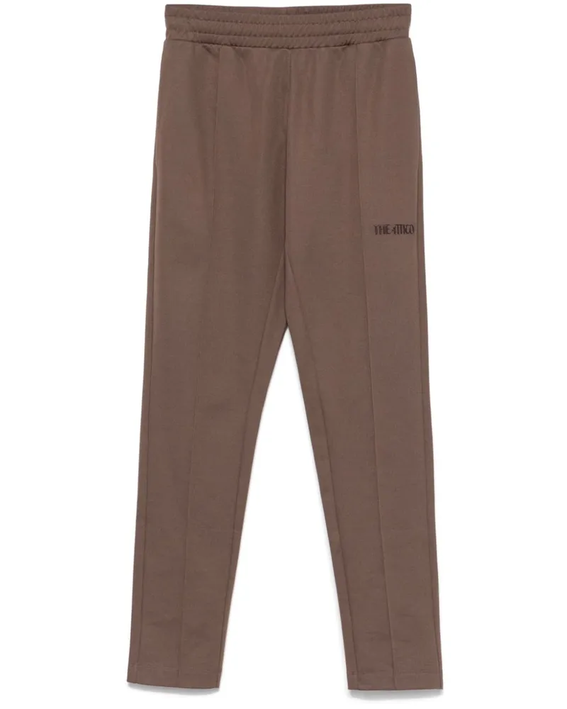 ATTICO Jogginghose mit Logo-Applikation - Braun Braun