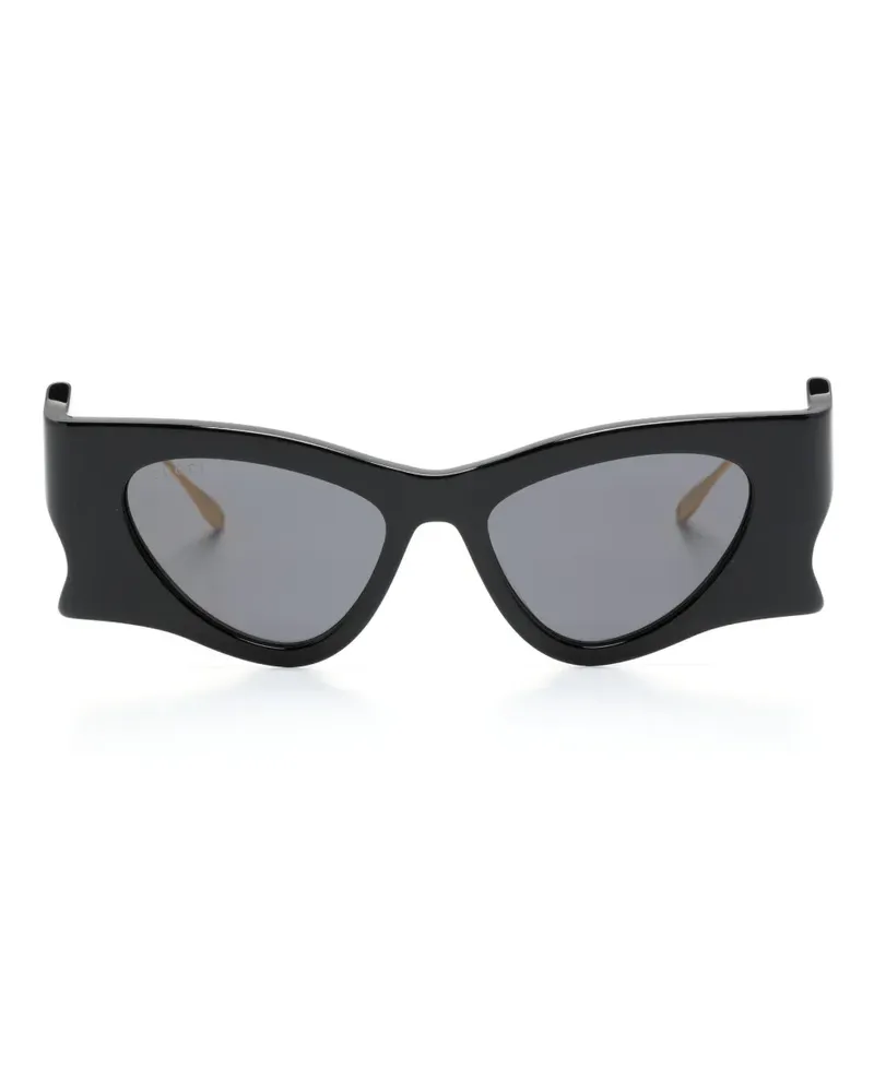 Gucci Brille im Cat-Eye-Design - Schwarz Schwarz