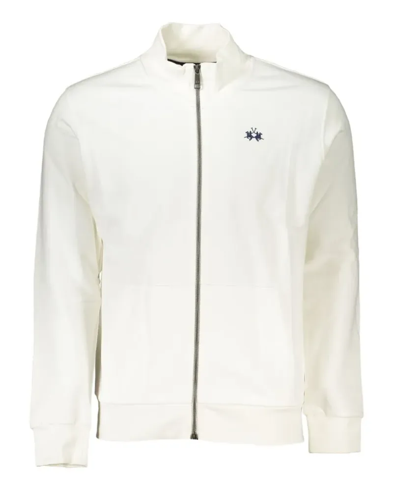 La Martina zip-up sweatshirt - Weiß Weiß