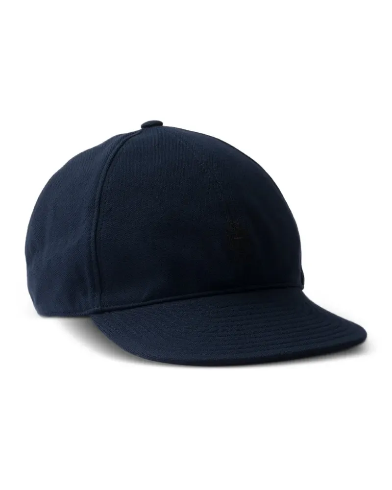 Prada old piqué baseball cap - Blau Blau
