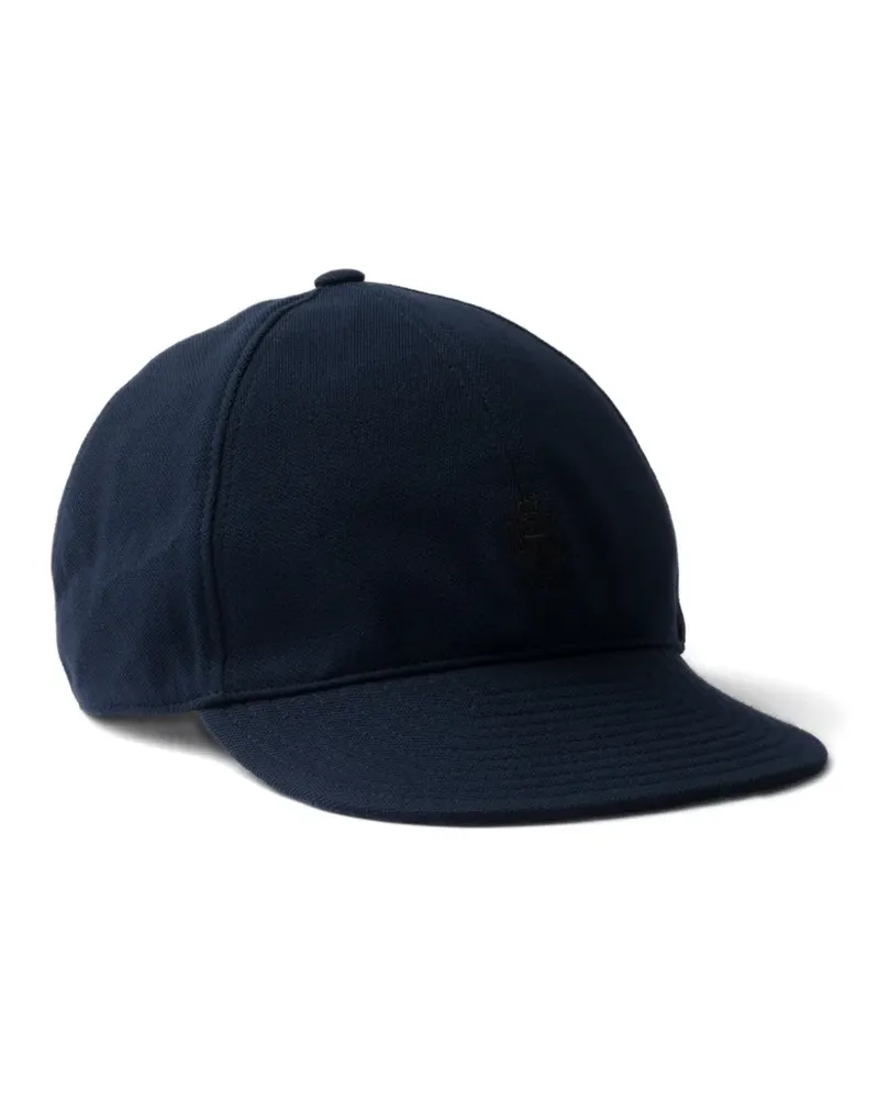 Prada old piqué baseball cap - Blau Blau
