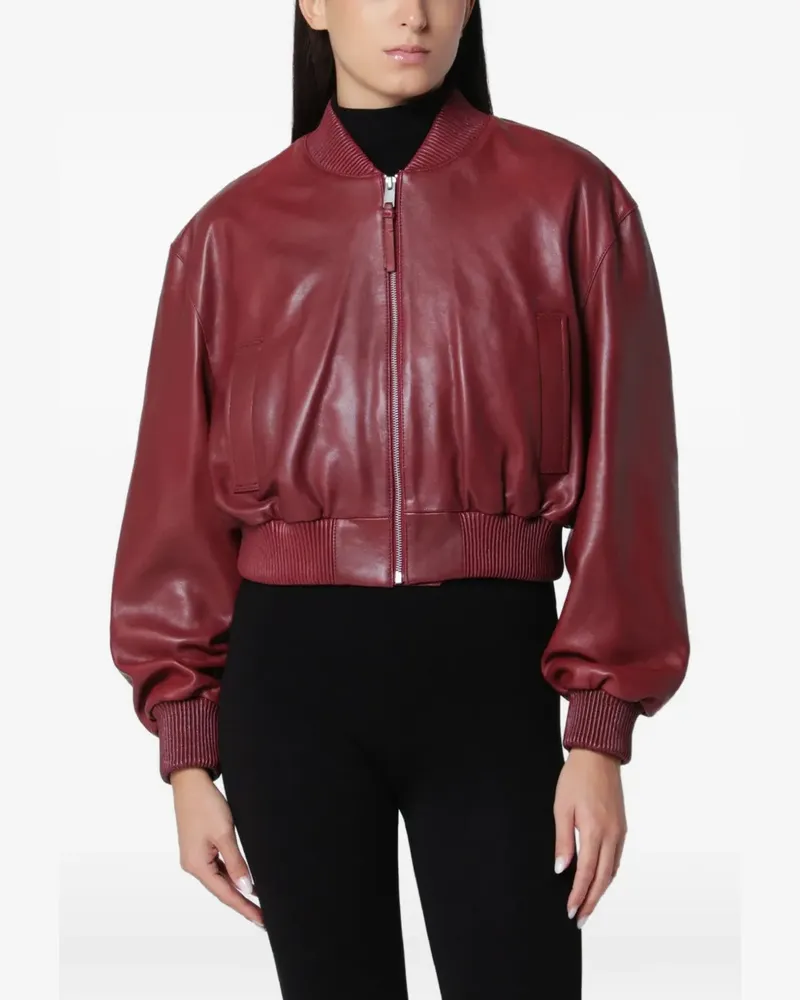 Arma Hannah leather jacket - Rot Rot
