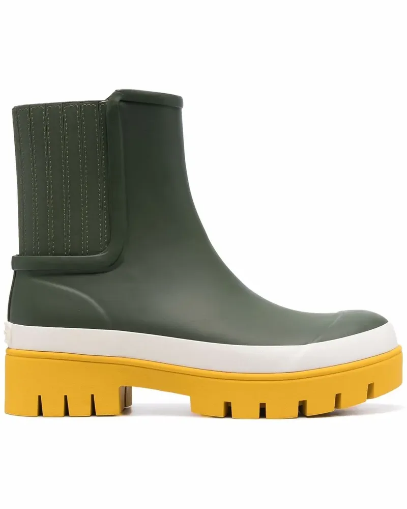 Tory Burch Stiefel mit Plateau - Grün Grün