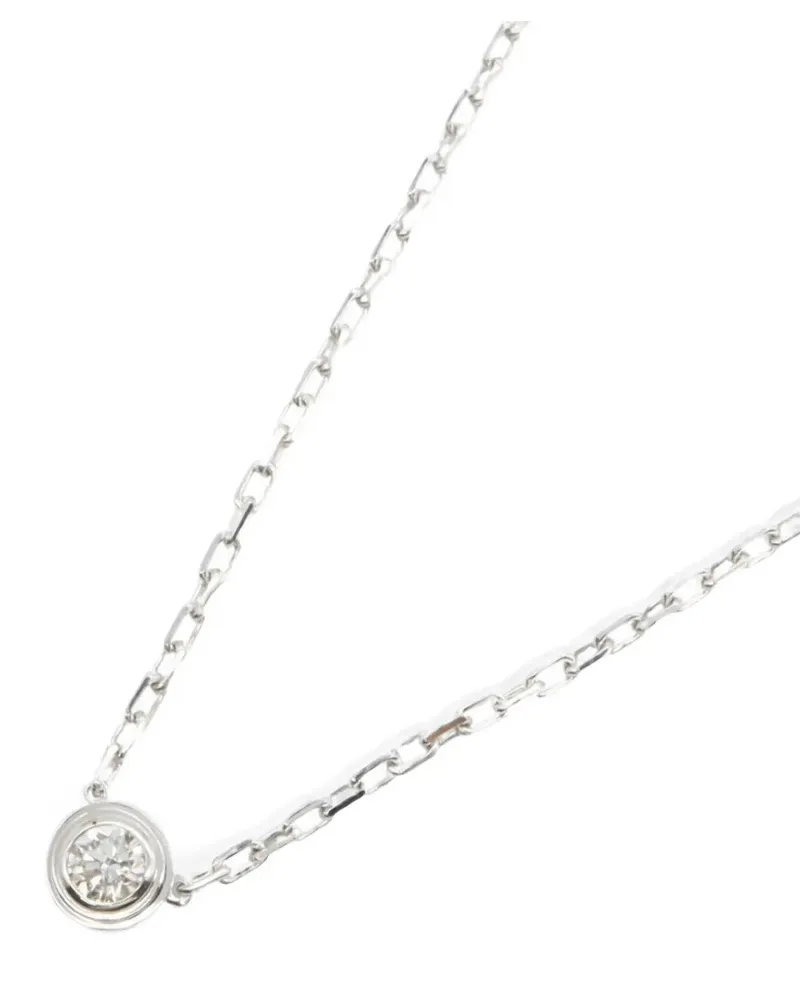 Cartier 2010s D'Amour diamond necklace - Silber Silber