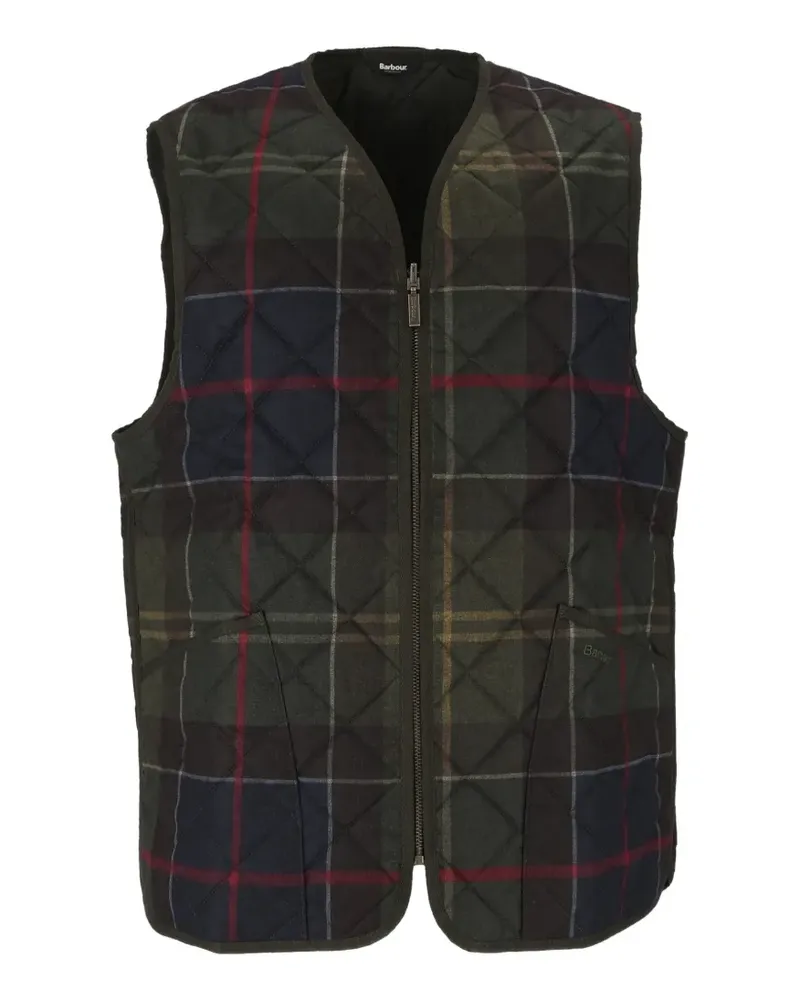 Barbour Icons tartan liner - Grün Grün
