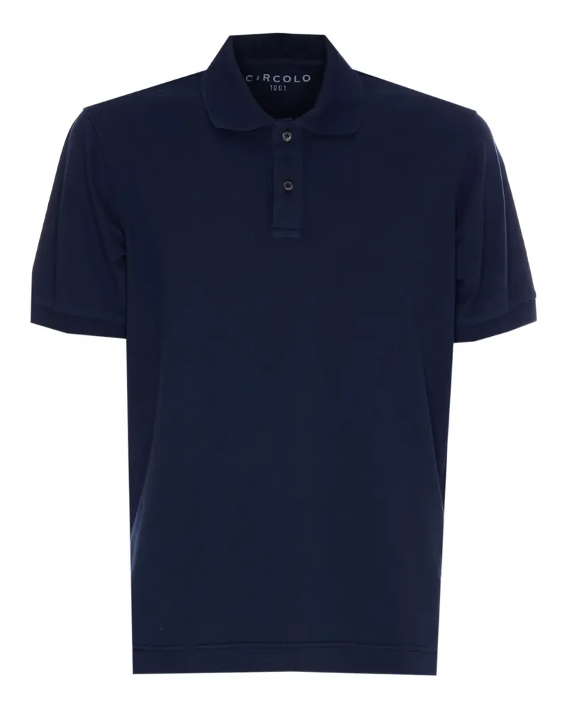 CIRCOLO 1901 Poloshirt aus Jersey - Blau Blau