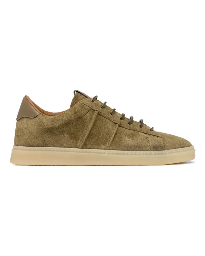 Buttero Burro Sneakers mit Einsätzen - Grün Grün