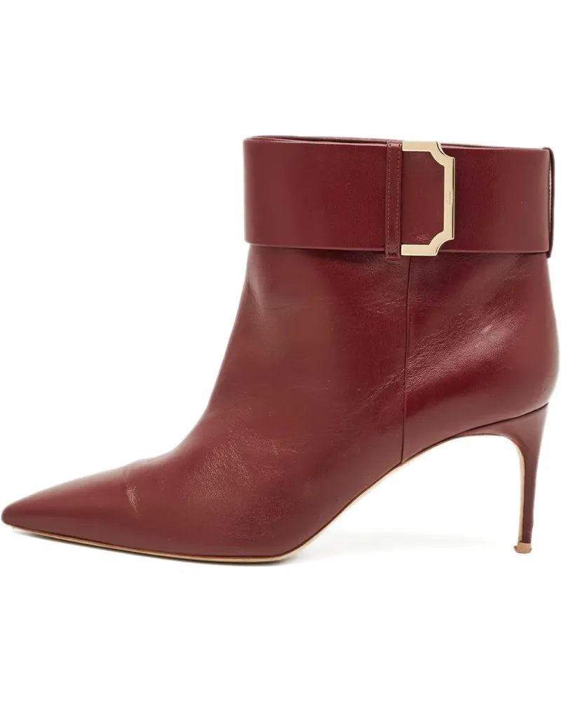 Malone Souliers buckle-detail leather boots - Rot Rot