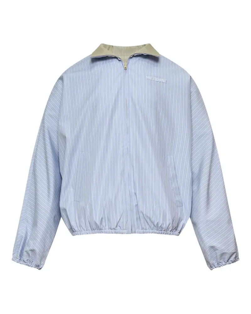 WE 11 DONE striped dolman jacket - Blau Blau
