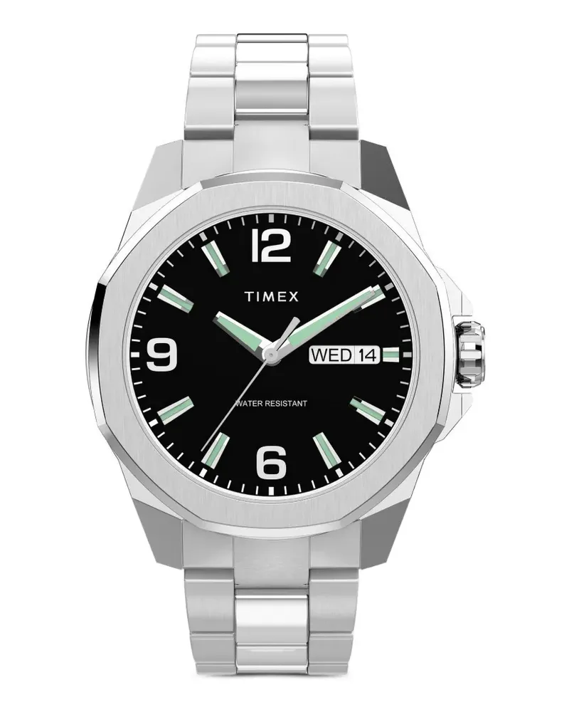 Timex Essex Ave 46mm watch - Schwarz Schwarz