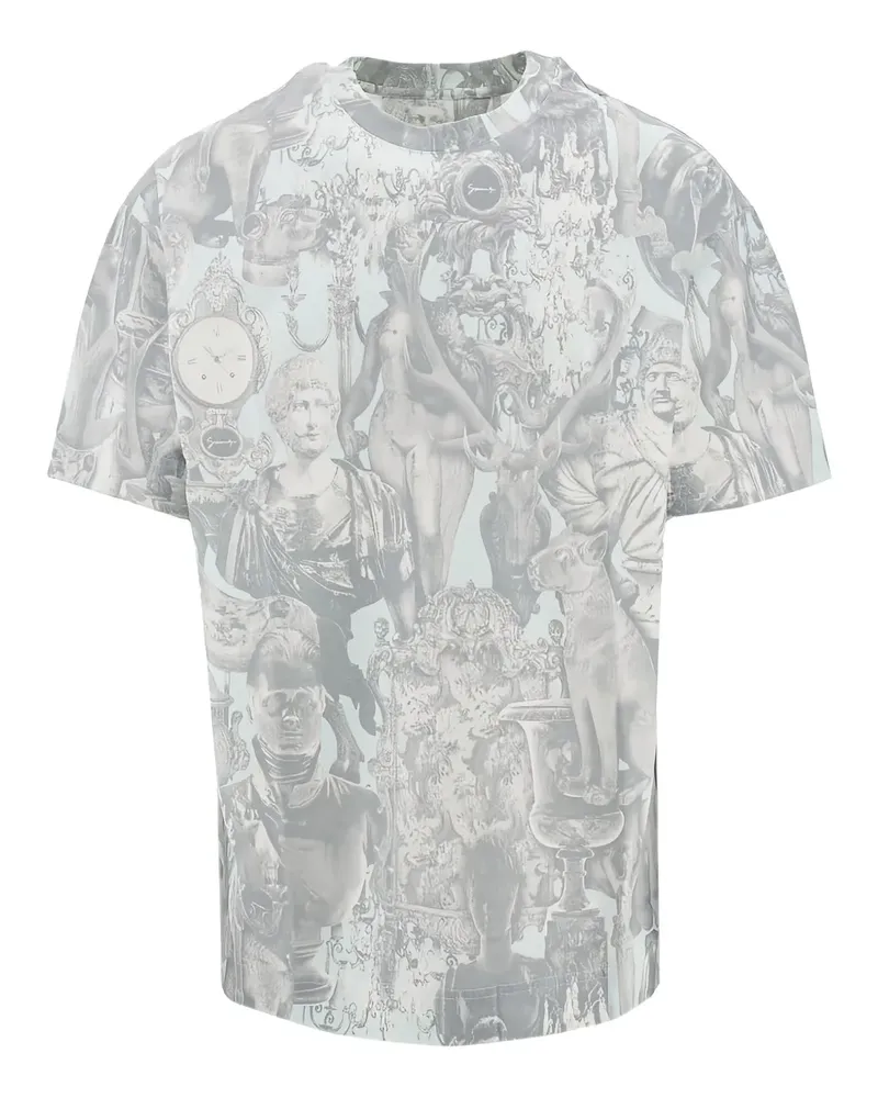 Givenchy T-Shirt mit grafischem Print - Blau Blau