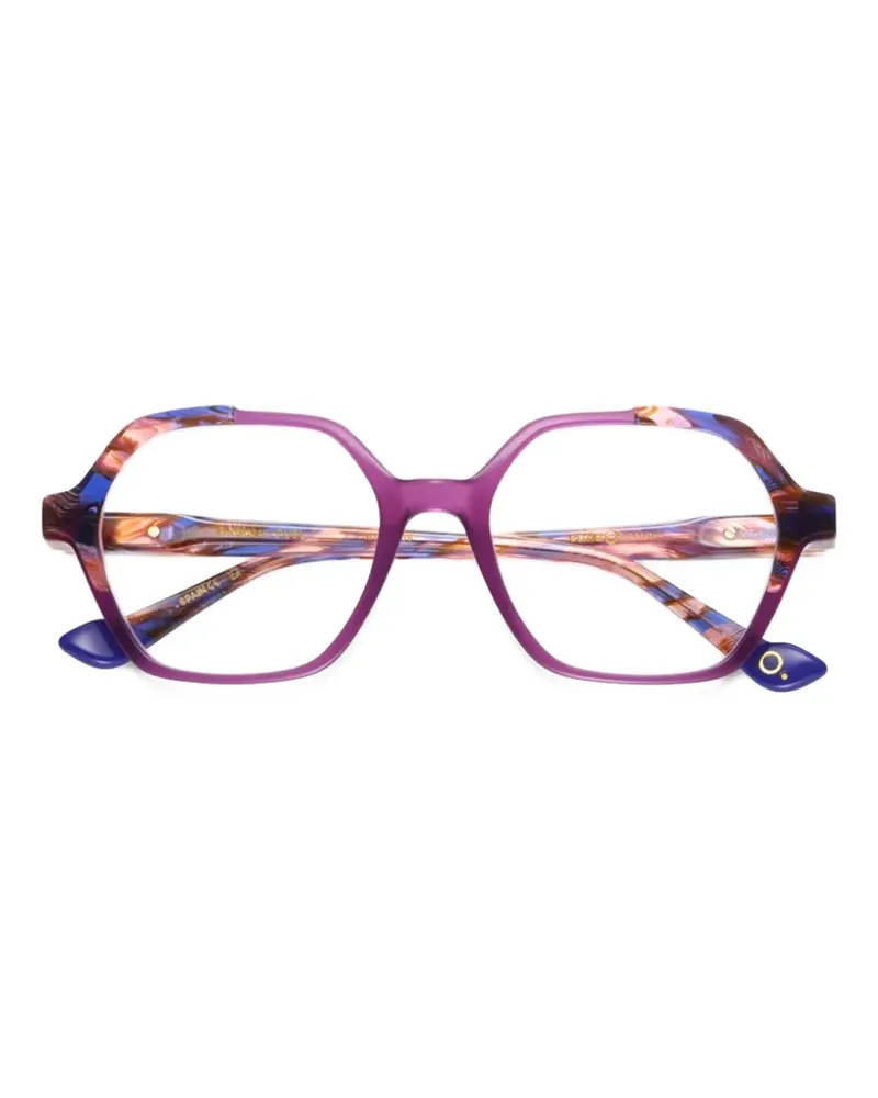Etnia Barcelona Oriana Brille mit geometrischem Gestell - Violett Violett