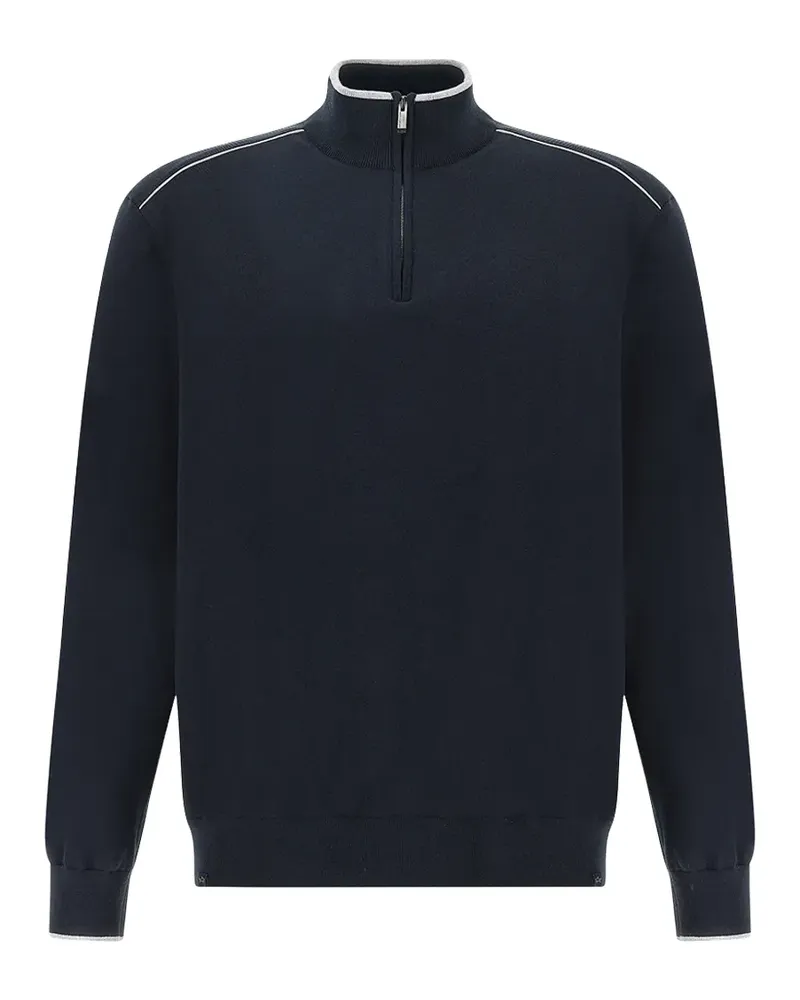 Paul & Shark zip sweatshirt - Blau Blau