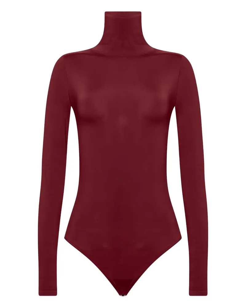 Wolford turtleneck long-sleeve bodysuit - Rot Rot