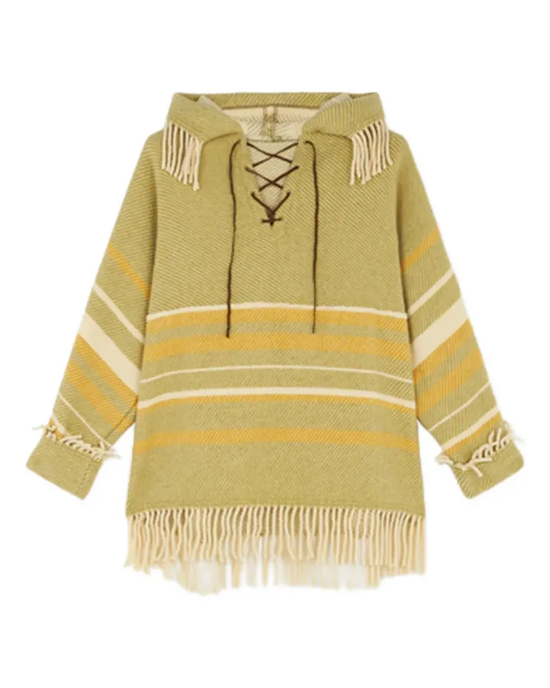 Fortela Fern striped hoodie - Grün Grün