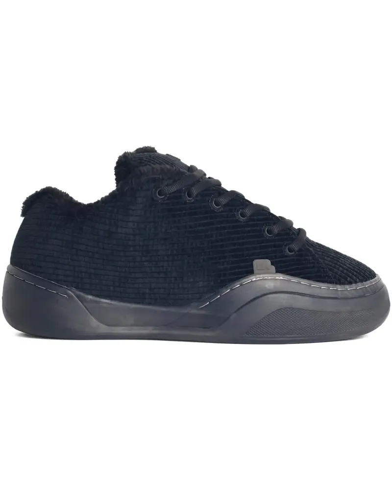 ERL Pirate Vamp Sneakers aus Cord - Schwarz Schwarz