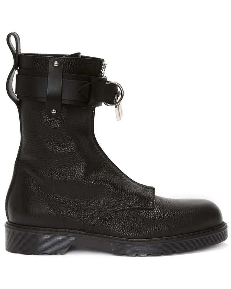 J.W.Anderson Stiefel im Military-Look - Schwarz Schwarz