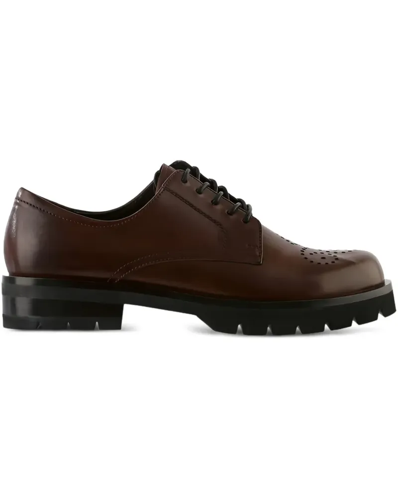 Högl Klassische Derby-Schuhe - Braun Braun
