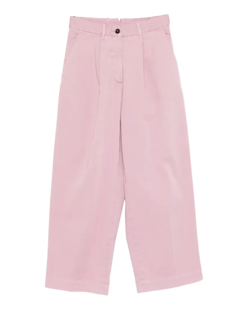 nine:inthe:morning Rubino pleated trousers - Rosa Rosa