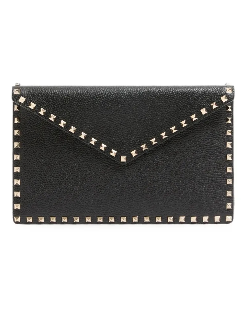 Valentino Garavani Rockstud Clutch - Schwarz Schwarz