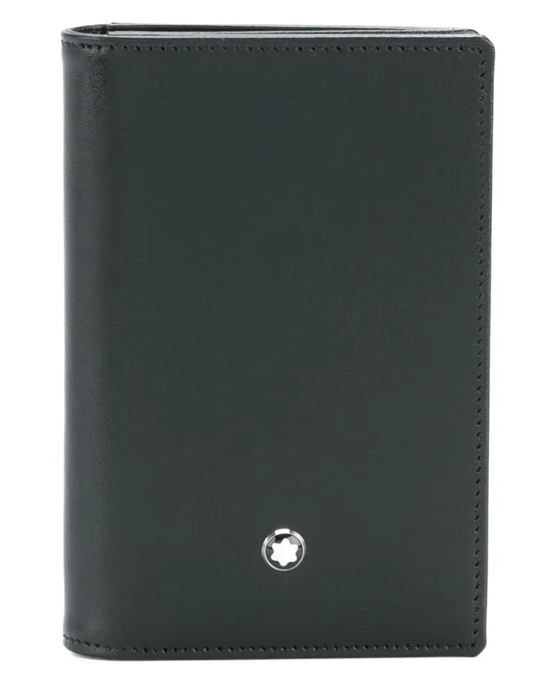 Montblanc Kartenetui mit Logo - Schwarz Schwarz