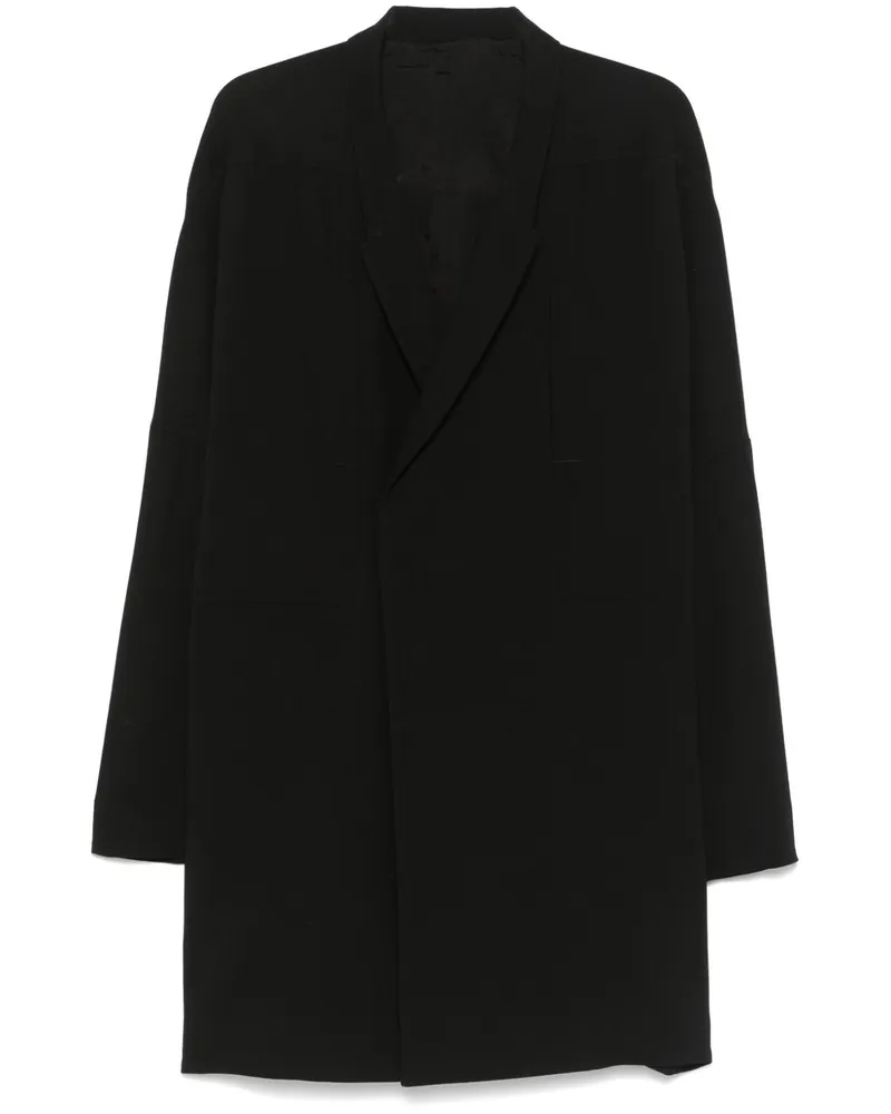 Rick Owens Arrowhead JMF Mantel - Schwarz Schwarz
