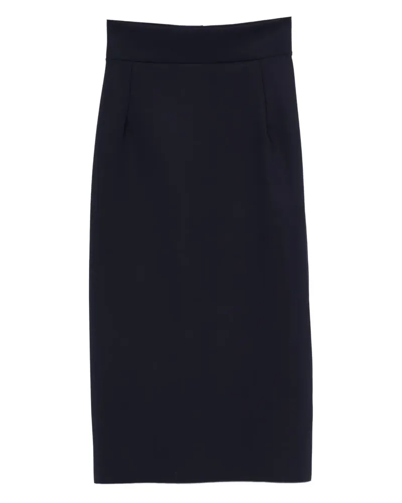 Chiara Boni Midirock mit hohem Bund - Blau Blau