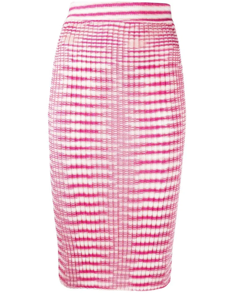 Missoni Gestreifter Rock - Rosa Rosa