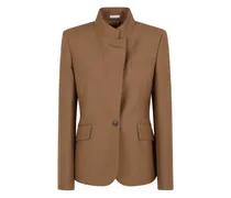 Einreihige Jacke - Nude