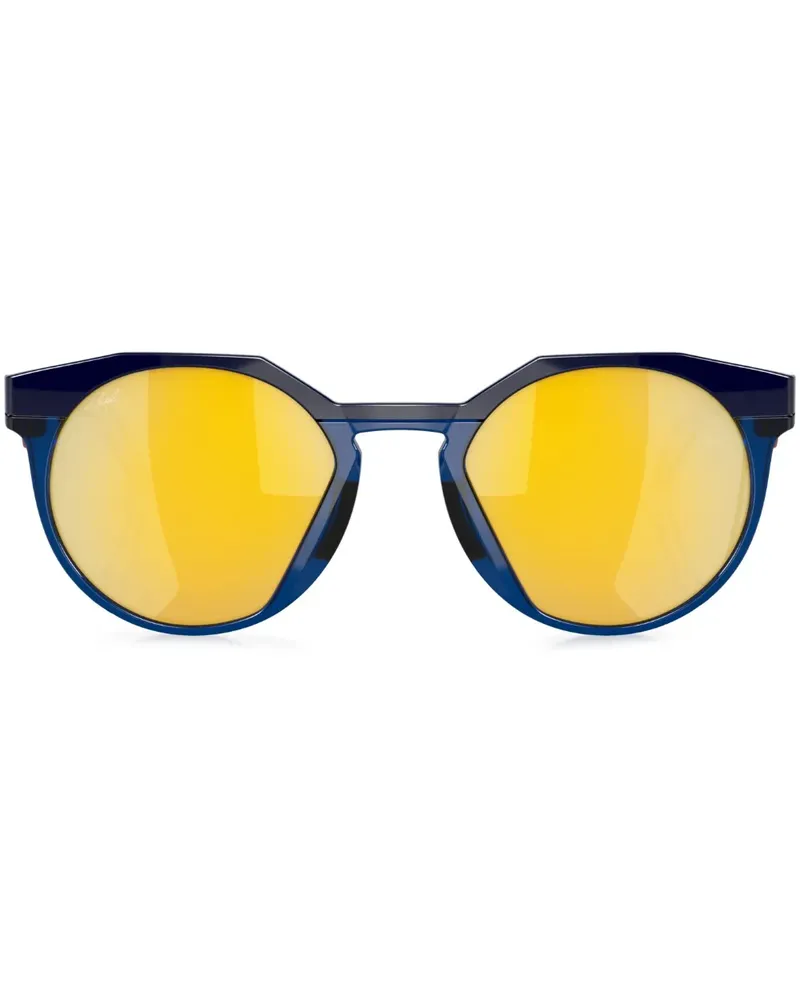 Oakley Kylian Mbappé Signature Sonnenbrille mit rundem Gestell - Blau Blau