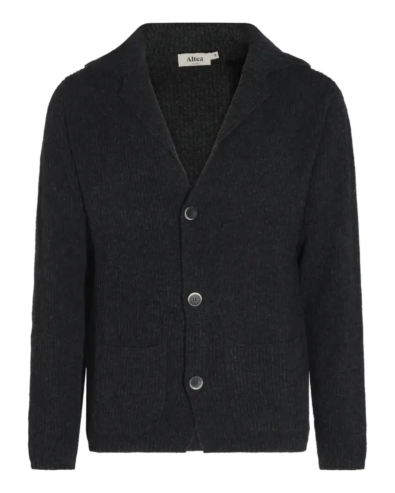 Altea Gerippter Cardigan - Grau Grau