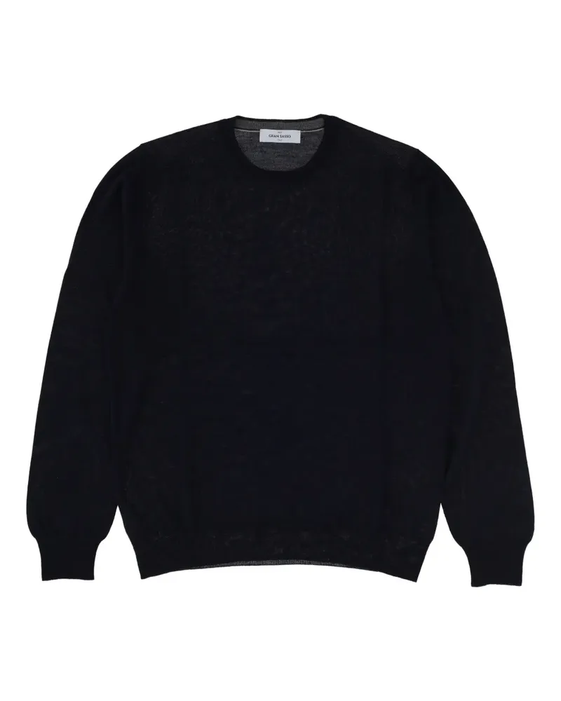 Gran Sasso Pullover mit Rundhalsausschnitt - Blau Blau