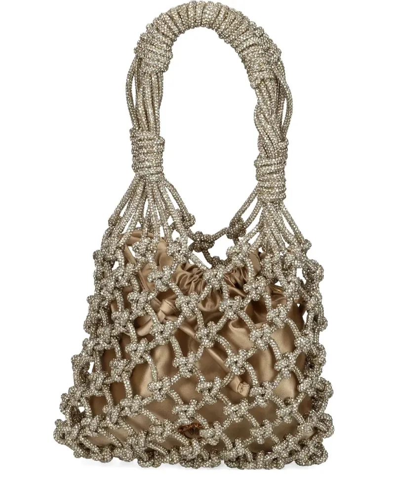 Pinko Handtasche mit Knoten - Gold Gold