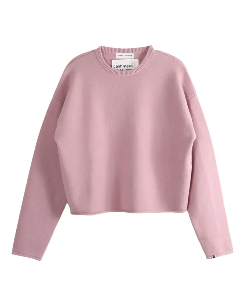 extreme cashmere round-neck cashmere sweater - Rosa Rosa