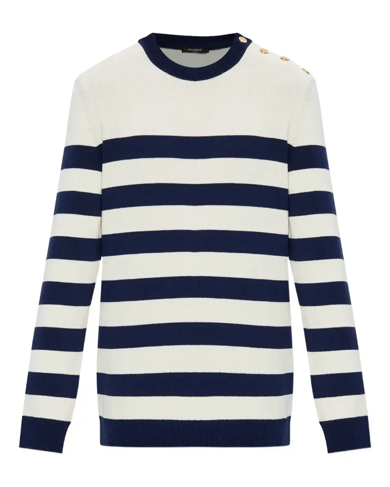 Balmain striped sweater - Schwarz Schwarz