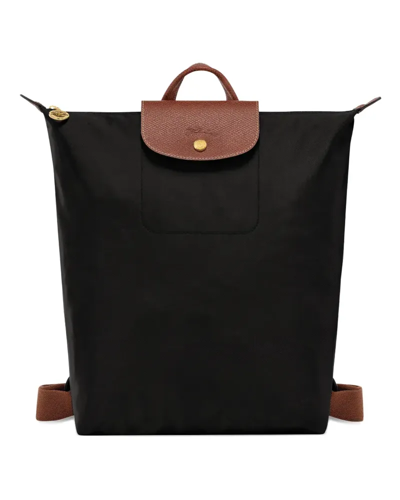 Longchamp M Le Pliage Rucksack - Schwarz Schwarz