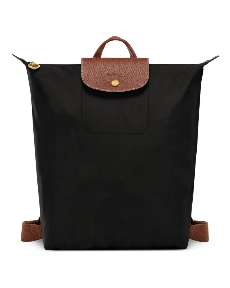 Longchamp M Le Pliage Rucksack - Schwarz Schwarz