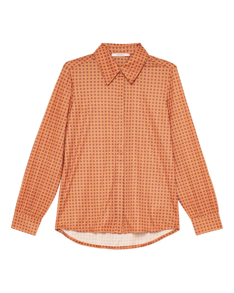 Maliparmi Hemd mit Blumen-Print - Orange Orange