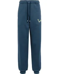 Lanvin Jogginghose mit Logo-Print Blau