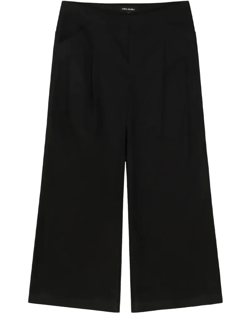 Entire Studios Hose mit Biesen - Schwarz Schwarz